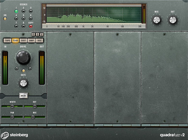 Quadrafuzz v2 offers a basic single-band mode, and it’s well worth exploring. Quadrafuzz v2 offers a basic single-band mode, and it’s well worth exploring.