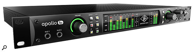 Some audio interfaces, like the newest Universal Audio Apollos, use the bandwidth and performance offered by Thunderbolt, as they host DSP plug-in processors as well as delivering audio to and from the computer. Some audio interfaces, like the newest Universal Audio Apollos, use the bandwidth and performance offered by Thunderbolt, as they host DSP plug-in processors as well as delivering audio to and from the computer.