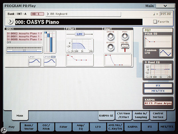 Korg OASYS: Part 1