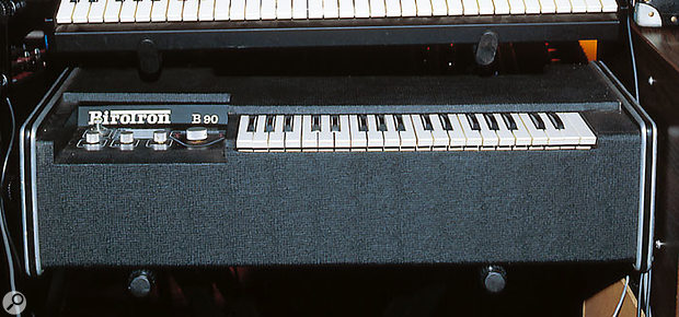 The very rare Birotron (seen at the now-defunct UK Museum of Synthesizer Technology in the mid-'90s). The very rare Birotron (seen at the now-defunct UK Museum of Synthesizer Technology in the mid-'90s).