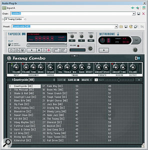 The Twang Combo is one of three supplied with the NI Guitar Combos bundle.