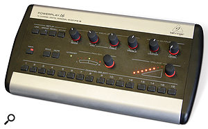 Like most digital mixers, the P16M has just one set of channel controls, and a row of buttons selects which channel is being adjusted. Like most digital mixers, the P16M has just one set of channel controls, and a row of buttons selects which channel is being adjusted.