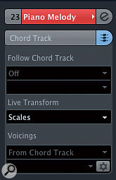 If you want to create a melodic part, the 'Scale' Live Transform setting can be used. If you want to create a melodic part, the 'Scale' Live Transform setting can be used.