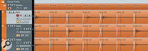 The Crossfades section can smooth out the transitions between each slice and, because of the Offset setting in the Slice Rules section of the Quantize Panel, the crossfades can be positioned prior to the actual hitpoints and therefore do not interfere with the actual drum hits. The Crossfades section can smooth out the transitions between each slice and, because of the Offset setting in the Slice Rules section of the Quantize Panel, the crossfades can be positioned prior to the actual hitpoints and therefore do not interfere with the actual drum hits.