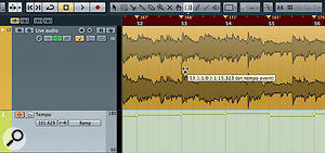 The Time Warp tool can be useful for any final editing required. The Time Warp tool can be useful for any final editing required.