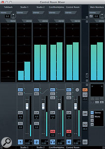 The Control Room Mixer. The Control Room Mixer.