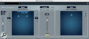 The MinConvertor provides a downmixing facility, to check mono compatibility. The MinConvertor provides a downmixing facility, to check mono compatibility.