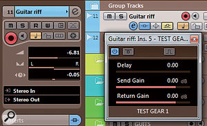 3: You might sometimes need to specify a negative latency, in which case you'll need to create a manual offset in the track's Inspector window. If you then remove the plug-in, remember to change this back to zero! 3: You might sometimes need to specify a negative latency, in which case you'll need to create a manual offset in the track's Inspector window. If you then remove the plug-in, remember to change this back to zero!