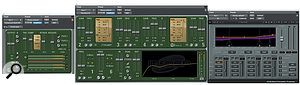 Chris Godbey's processing chain for the backing vocals: McDSP compressor and EQ plus Waves C4 multi-band.