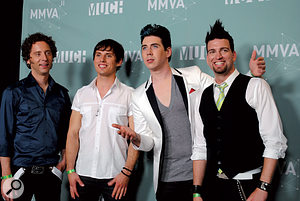 Josh Ramsay (second from right), who co-wrote and produced 'Call Me Maybe', in his day job as frontman of Canadian rockers Marianas Trench. Josh Ramsay (second from right), who co-wrote and produced 'Call Me Maybe', in his day job as frontman of Canadian rockers Marianas Trench.
