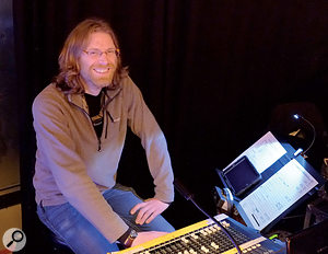 Although the main audience for Later is at the other end of the TV transmission, much of its live atmosphere comes from the presence of a studio audience. Gafyn Owen's job is to ensure that the complex house PA system delivers good sound throughout the large studio, without compromising the broadcast sound. Although the main audience for Later is at the other end of the TV transmission, much of its live atmosphere comes from the presence of a studio audience. Gafyn Owen's job is to ensure that the complex house PA system delivers good sound throughout the large studio, without compromising the broadcast sound.