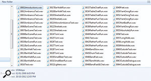 Though it may take some time, it's a really good idea to use descriptive titles for your audio files.
