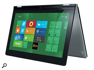 First seen at the Consumer Electronics Show 2012, Lenovo's IdeaPad Yoga 360-degree flip-and-fold Ultrabook design is a real taste of the future. First seen at the Consumer Electronics Show 2012, Lenovo's IdeaPad Yoga 360-degree flip-and-fold Ultrabook design is a real taste of the future.