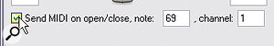 It's easy to generate MIDI notes from a drum part using ReaGate's Send MIDI On Open/Close option, whereupon you can use the simple ReaSamplOmatic sample player to trigger a replacement sound. It's easy to generate MIDI notes from a drum part using ReaGate's Send MIDI On Open/Close option, whereupon you can use the simple ReaSamplOmatic sample player to trigger a replacement sound.