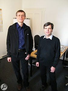 Tilman Herberger (left) and Titus Tost of Magix. Tilman Herberger (left) and Titus Tost of Magix.