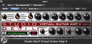 Studio Devil Virtual Guitar Amp II