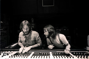 Concentrate! Ken Caillat and Richard Dashut doing the final mix at Wally Heider Recording. Concentrate! Ken Caillat and Richard Dashut doing the final mix at Wally Heider Recording.