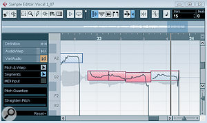 Pitch Perfect With VariAudio