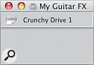 Clipping windows in DP are great for storing 'presets' of plug‑in chains. They're views of actual folders on your Mac.