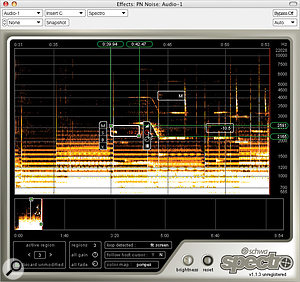 One of the best DP‑compatible noise reduction plug‑ins is the bargain Schwa Spectro, a true spectral manipulation tool that is capable of seemingly miraculous audio restoration and yet costs just $50. One of the best DP‑compatible noise reduction plug‑ins is the bargain Schwa Spectro, a true spectral manipulation tool that is capable of seemingly miraculous audio restoration and yet costs just $50.