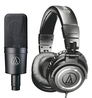 <strong>Free headphones when you buy one of a selection of A-T mics</strong>