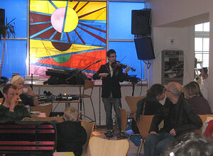 Analogue To Digital Expo 2010 cafe performance