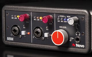 Neve 88M audio interface front panel