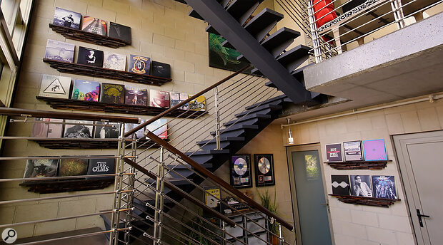 Magic Garden Mastering sits on the ground floor of an open-floor-plan, multi-level structure. "The low-end energy goes through these RealTraps walls and up into the building — it actually makes for a fantastic low end."