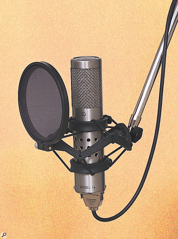 Pop shields are a cheap and invaluable aid when recording vocals.