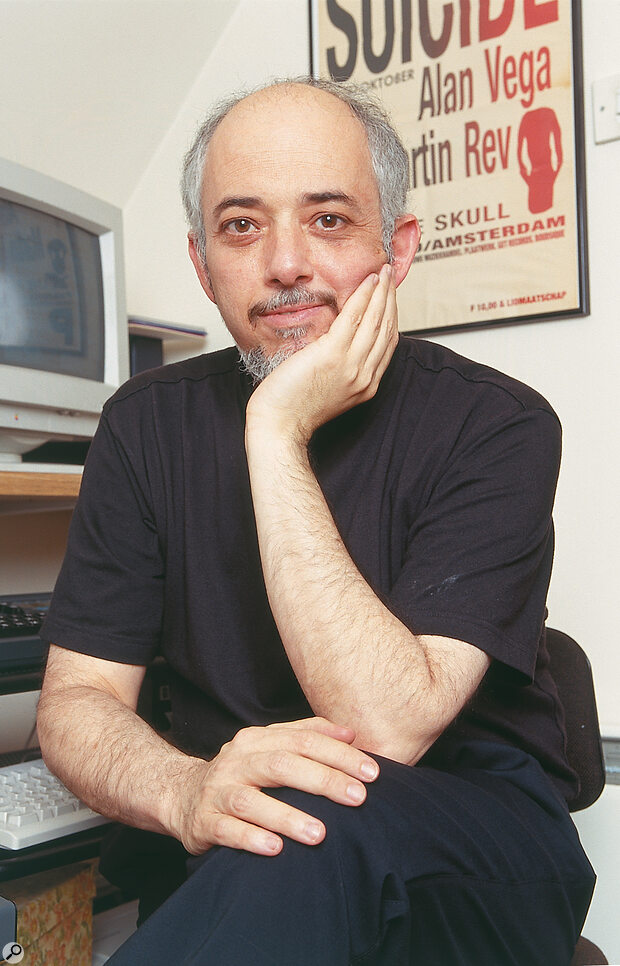 Craig Leon at his home studio in the UK.