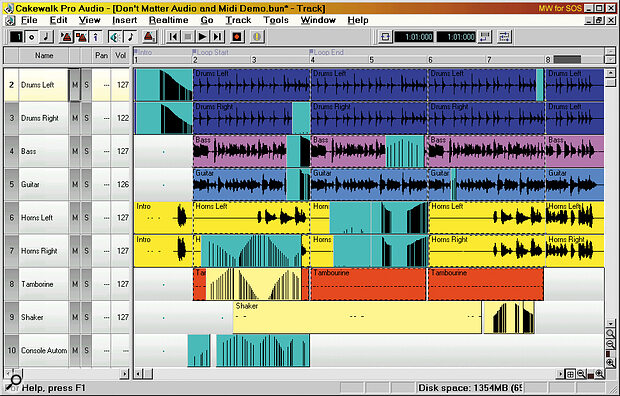 The automation data for each playback channel appears within the existing tracks, apart from that of the Main channel , which has its own Console Automation channel as shown here. You can edit any of the data using the existing Event List editor.