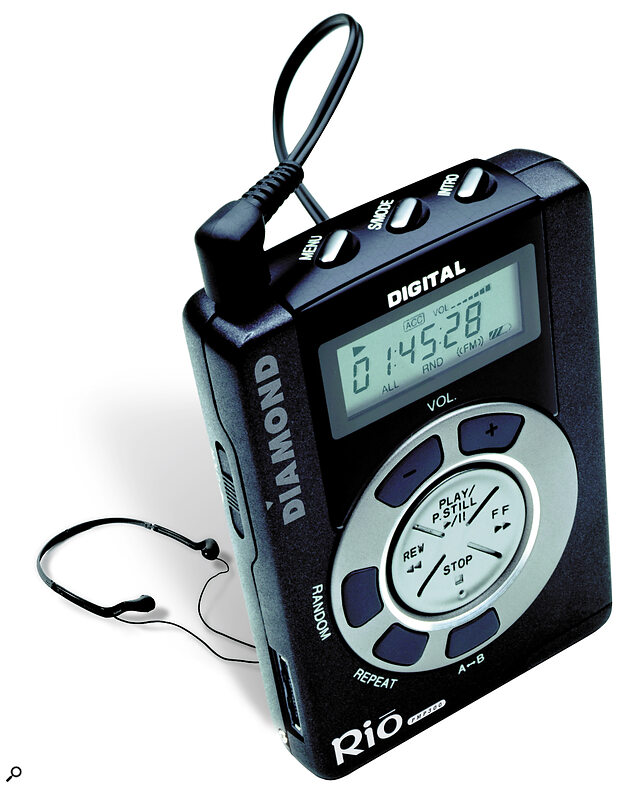 Diamond Rio — perhaps the best‑known MP3 player.