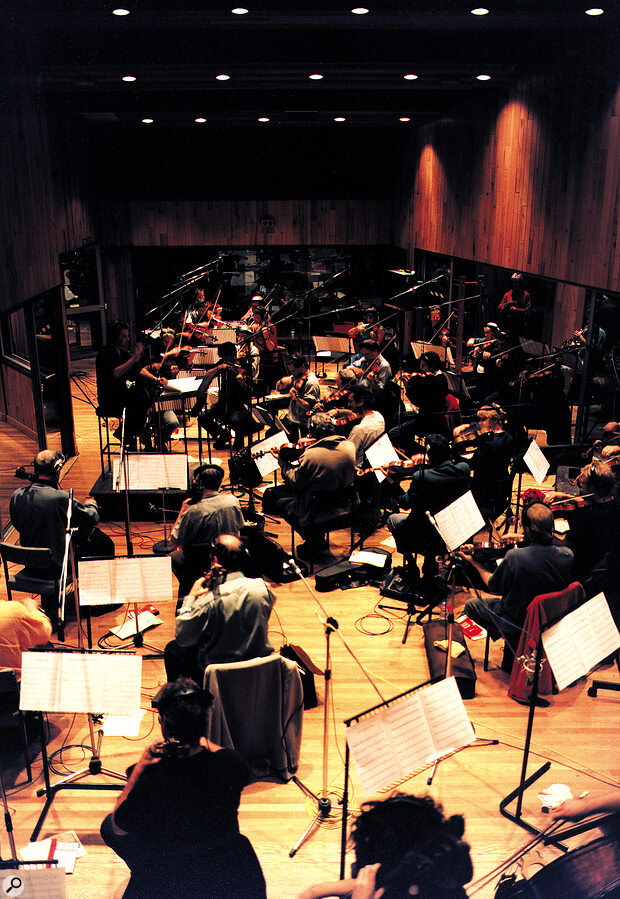 Hiring, arranging for and recording an orchestra is an expensive business — and TV producers may be more impressed by the flexibility and speed of a sampler‑based setup than the sound quality of an orchestral demo.