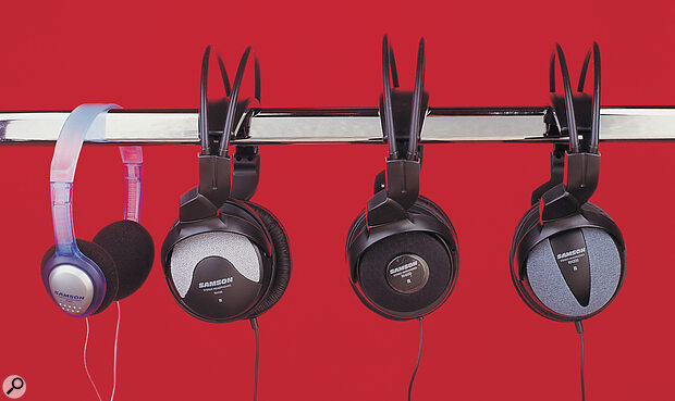 Samson PH60, RH100, RH300 & RH600 Headphones