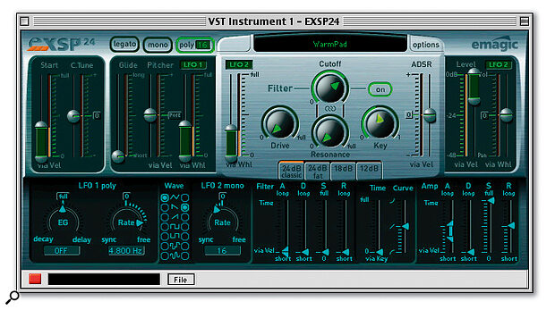 EMAGIC EXSP24 & EVP73