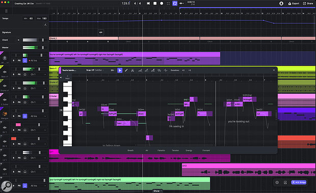 ACE Studio 2.0’s highlight remains its vocal synthesis capabilities, but the Canvas now provides a more DAW‑like user experience.