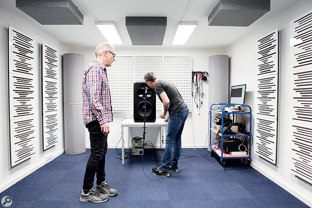 ADAM Audio's Berlin HQ incorporates state-of-the-art testing facilities which are used to ensure quality control.