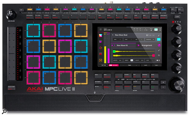 The Live III measures 435 x 256 x 67mm and weighs in at 3.9kg.