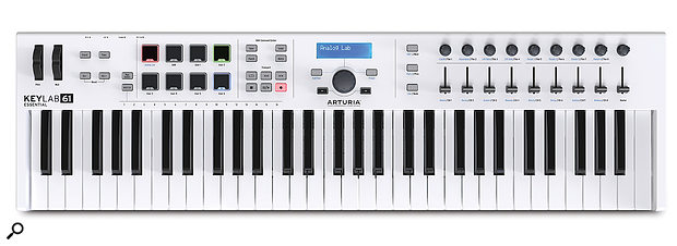 arturia keylab 61 essential keyboard controller