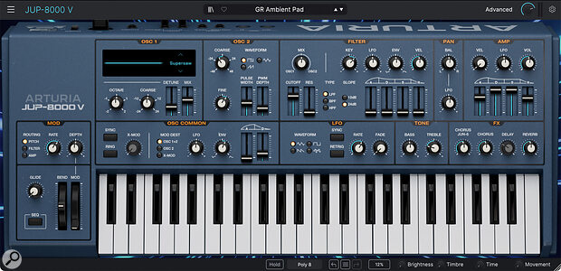 The Roland JP‑8000 lives again in software form!