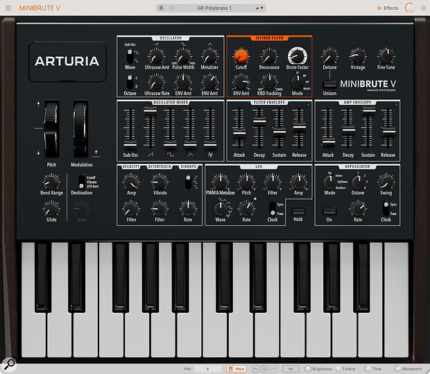 Arturia are now in the happy position of being able to plunder their own back catalogue for classic instruments.