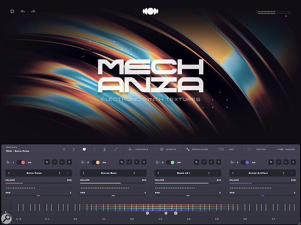 Audiomodern’s Soundbox free engine allows you to blend up to four sample‑based instruments, including those drawn from their own collection of inexpensive sound expansion packs.