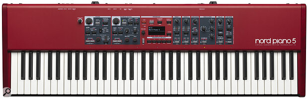 The 73‑note version offers the same features and keyboard action as the 88, just with fewer keys.