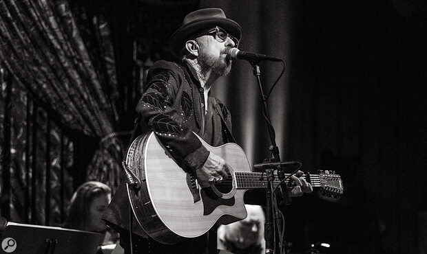 Dave Stewart performing songs from Dave Does Dylan on PBS TV.