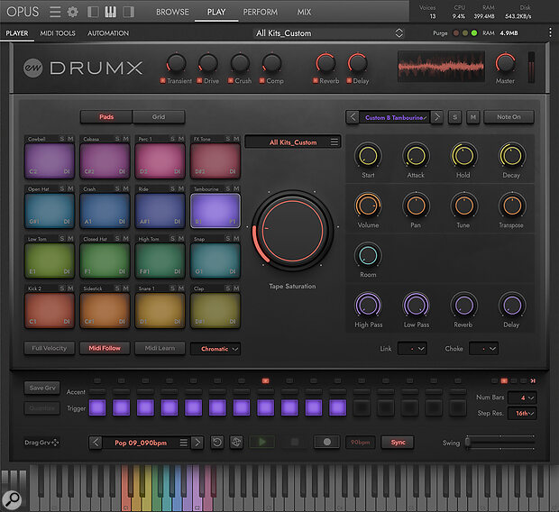 EastWest DrumX