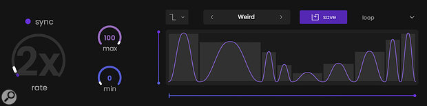 Imagine’s envelope generators easily cover complex LFO territory too.