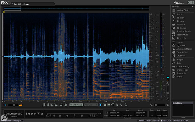 Restoration tools such as iZotope’s RX are the stock in trade of the forensic audio analyst — but they might not always be used in the same ways that an audio engineer would employ them.