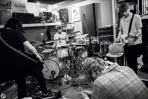 The songs on Most Normal were worked out over a two‑year period in Gilla Band’s rehearsal space.