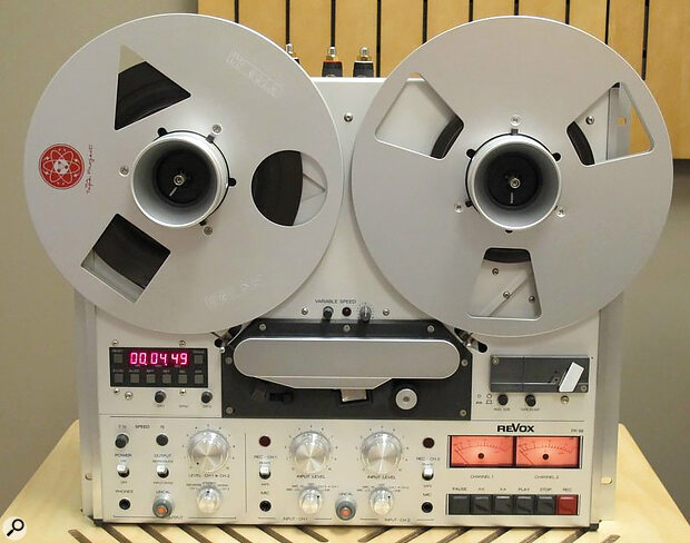 The most eye‑catching feature of the MkII PR99 was the digital tape timer.