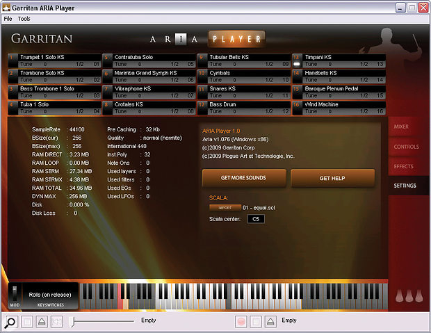 As well as a whizzy new interface, GPO4's new Aria sound engine introduces significant changes under the bonnet.